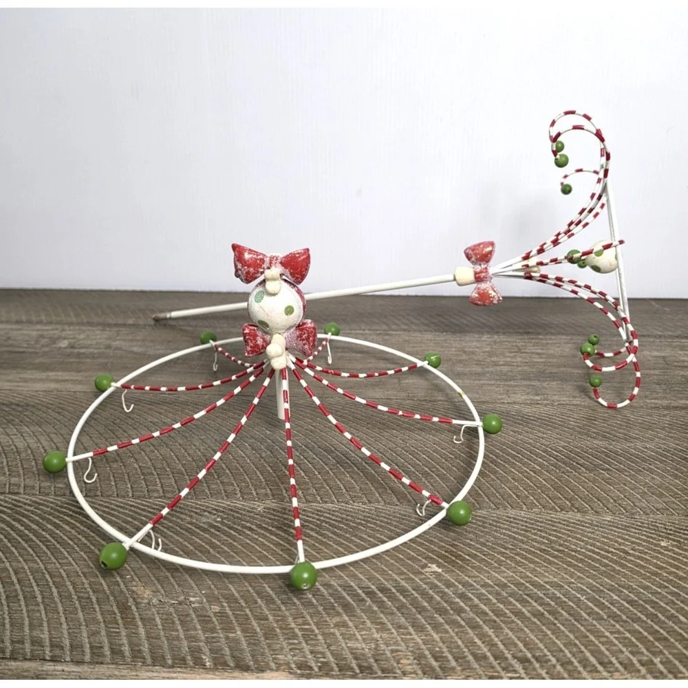 Dept 56 Christmas Krinkles Dog Mini-Ornament Carousel Tree‎ Patience Brewster
